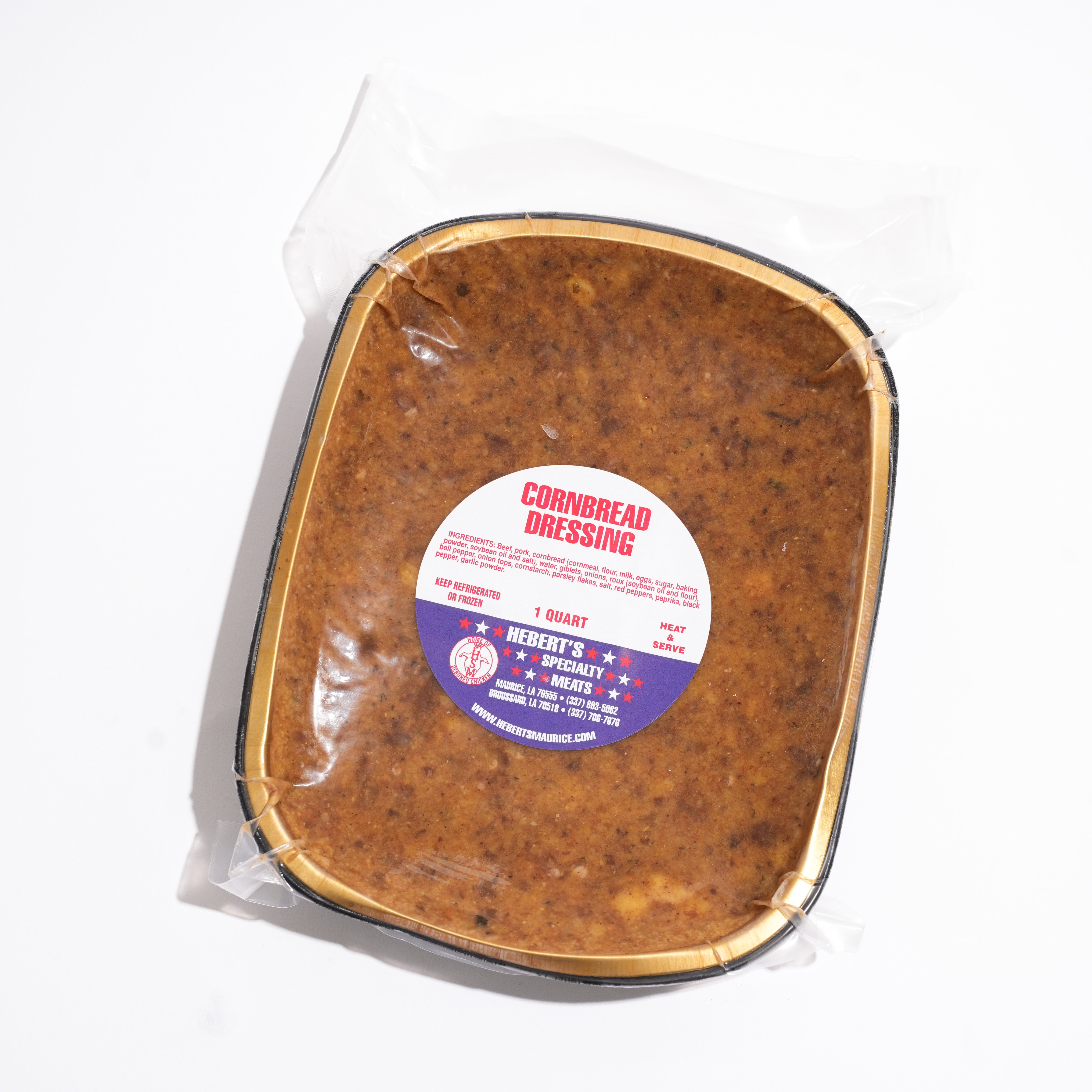 cornbread dressing near me Cornbread Dressing (qt) – Hebert's Specialty Meats