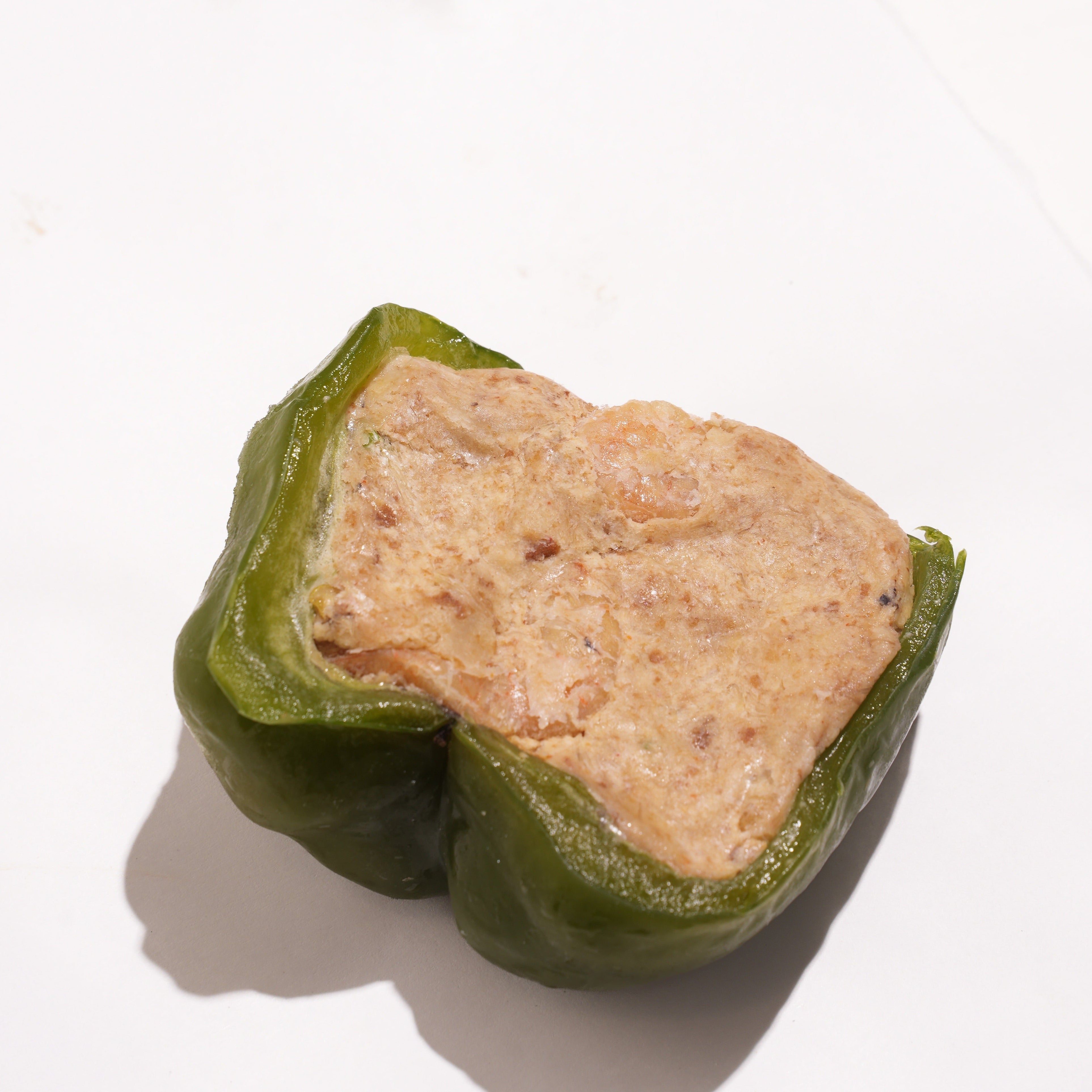Bell Pepper Halves Stuffed w/ Crab & Shrimp