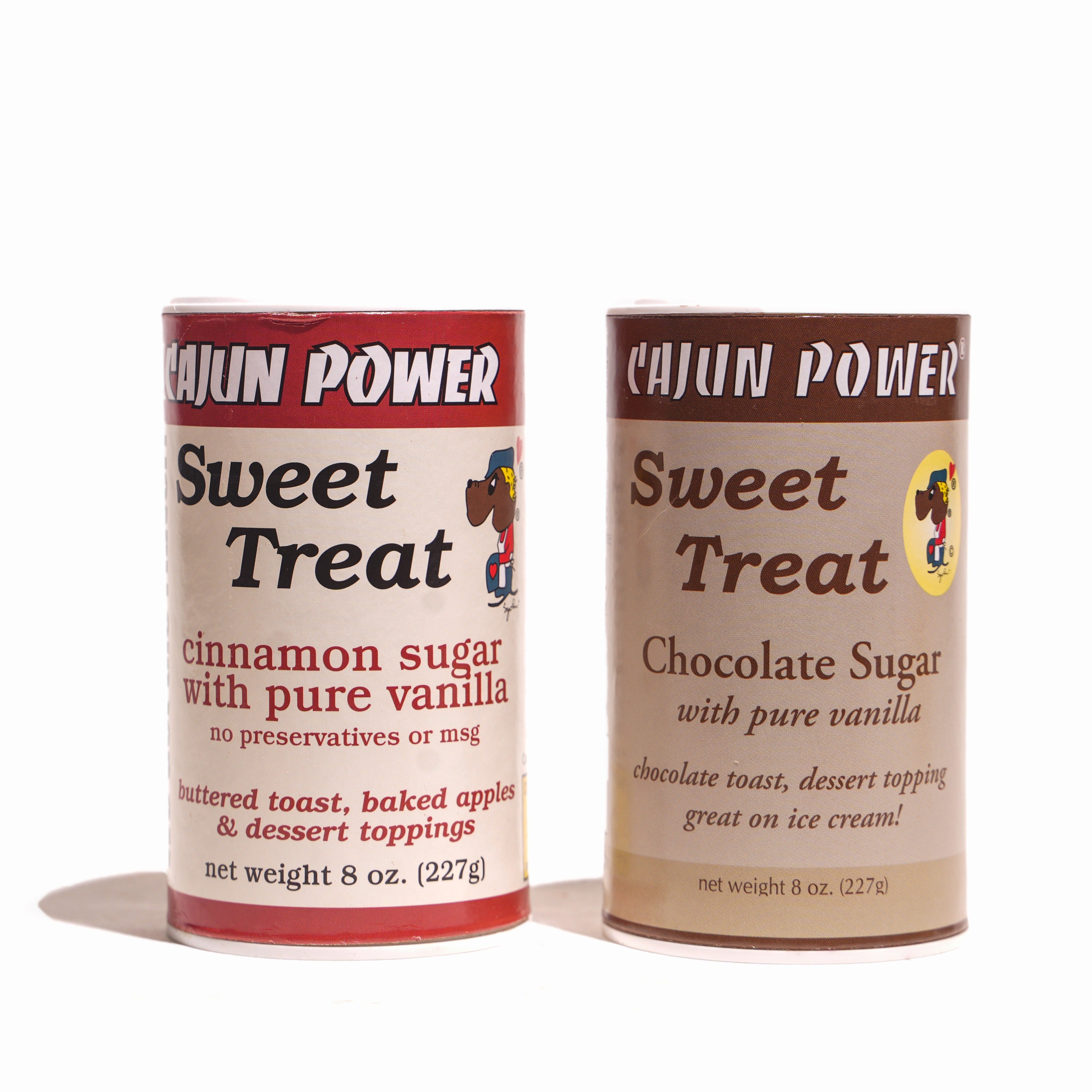 Cajun Power Sweet Treat Sugar with Pure Vanilla (2 Flavors)