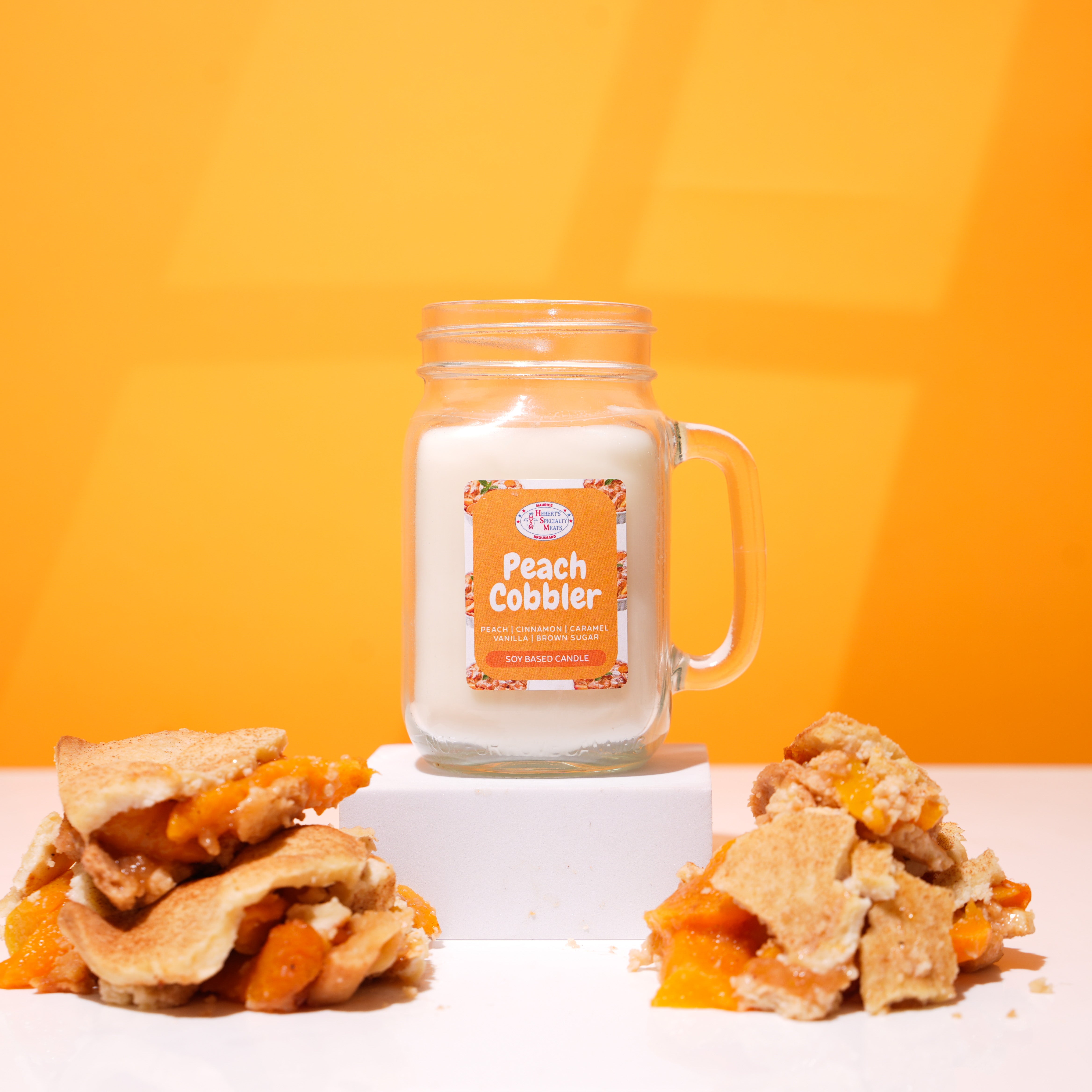Peach Cobbler Candle