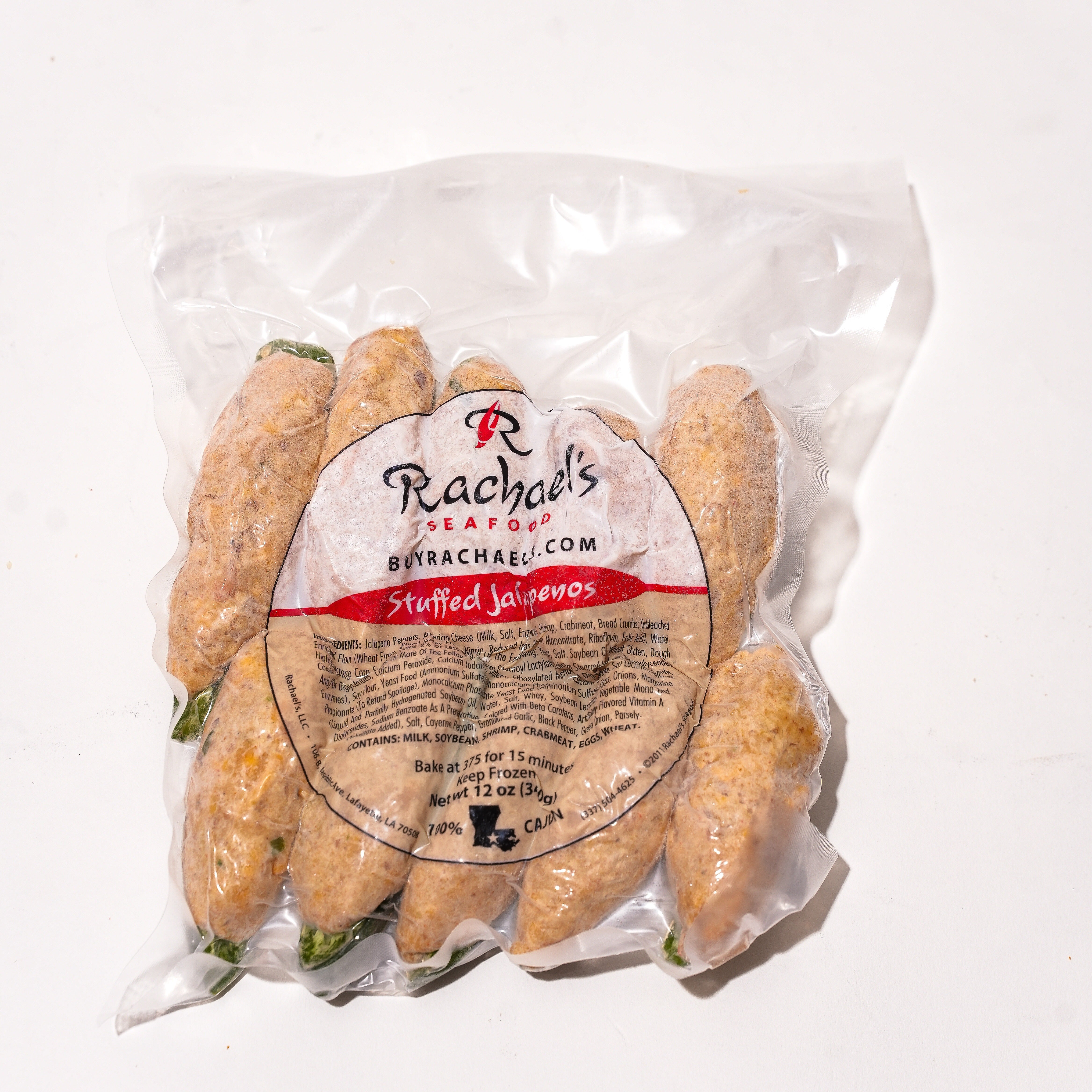 Jalapenos Stuffed w/ Crab & Shrimp (10 ct)