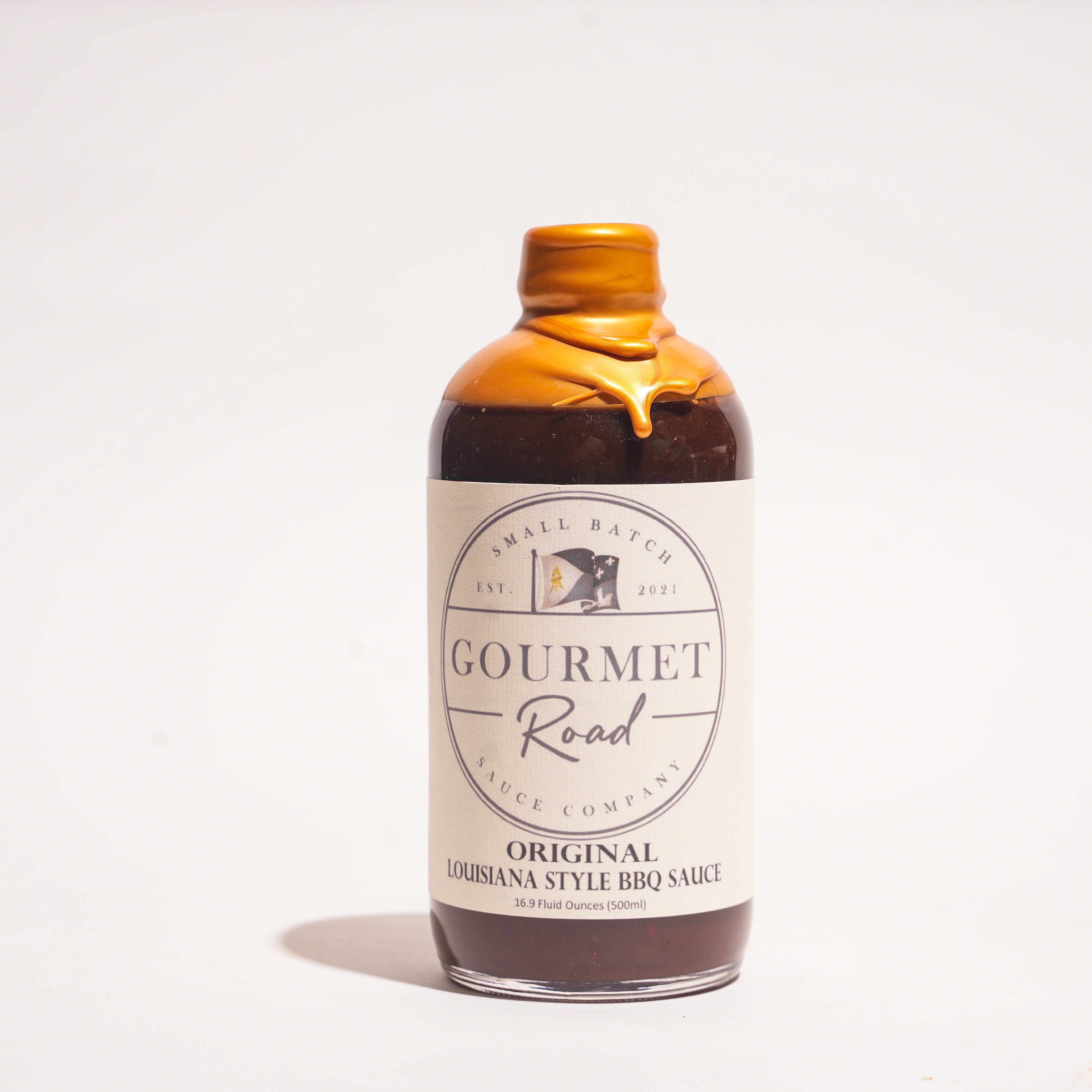 Gourmet Road Sauce Company – Original Louisiana Style BBQ Sauce (16.9 oz)
